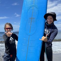 Rivers To The Sea, Maui Surf Lessons - After lesson, all smiles!!!