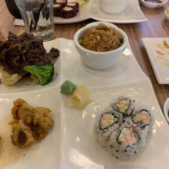 BluFish Sushi - Beef Bento Lunch Special - Japanese Near Me - Glenview, Illinois