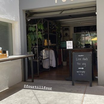 Fourtillfour - the entrance to fourtillfour - Coffee & Tea Near Me - Scottsdale, Arizona