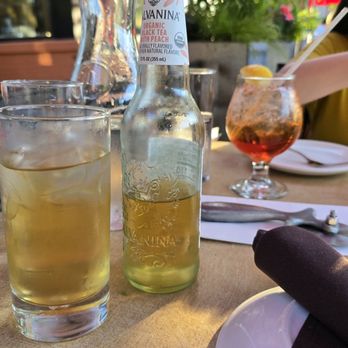 Spacca Napoli - Peach Tea ($6) and Aperol Spritzer ($12) - Pizza Near Me - Chicago, Illinois Spacca Napoli - Peach Tea ($6) and Aperol Spritzer ($12) - Pizza Near Me - Chicago, Illinois