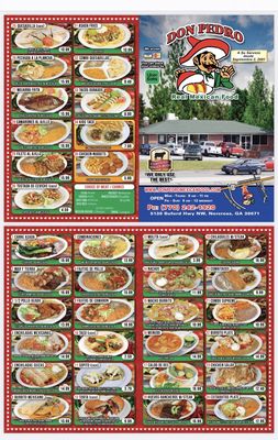 Menu photo 3 Don Pedro Mexican Food Norcross, GA