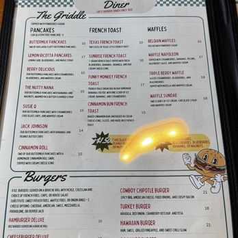 Dockside Diner - Menu as of 6/1/2026 - Diners Near Me - Long Beach Township, New Jersey