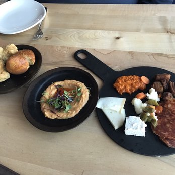 AMBAR Restaurant, Clarendon - Kulen, garlic bean spread, and bread - Modern European Near Me - Arlington, Virginia AMBAR Restaurant, Clarendon - Kulen, garlic bean spread, and bread - Modern European Near Me - Arlington, Virginia