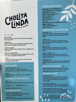 Menu photo 2 Cholita Linda Oakland, CA Menu photo 2 Cholita Linda Oakland, CA