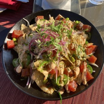 Rise Rooftop Lounge - ahi nachos were a 10/10 - Lounges Near Me - Anaheim, California Rise Rooftop Lounge - ahi nachos were a 10/10 - Lounges Near Me - Anaheim, California