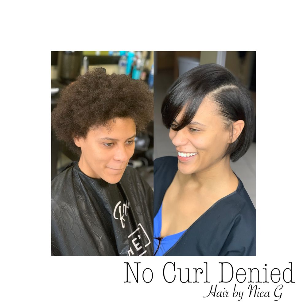 No Curl Denied Logo
