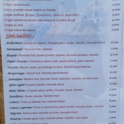 Crêperie Le Kerlouët - Menu 4