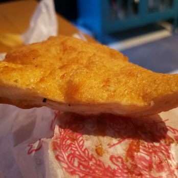 Tea house - Shanghai scallion pancake ($3.25). Too thick and flavorless. - Szechuan Near Me - Saint Paul, Minnesota