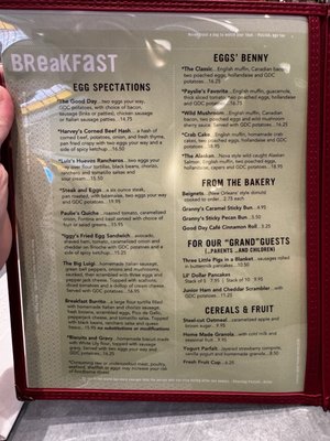 Menu photo 1 Good Day Café Golden Valley, MN