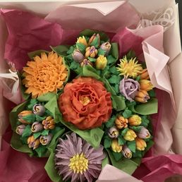 Flower cupcakes Flower cupcakes