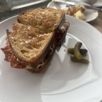 Cafe Fritz - Fried mortadella sandwich, the bread was incredible - Desserts Near Me - Longmont, Colorado Cafe Fritz - Fried mortadella sandwich, the bread was incredible - Desserts Near Me - Longmont, Colorado