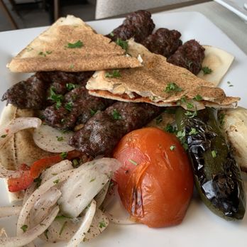 Mama Mona Cuisine - Kofta Entree L- Shish Kafta W/F - Middle Eastern Near Me - Dearborn, Michigan