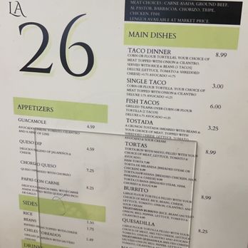 26th street Mexican Grill - Menu - Mexican Near Me - Warsaw, Indiana 26th street Mexican Grill - Menu - Mexican Near Me - Warsaw, Indiana