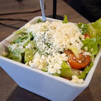 Powder Hound Pizza - Salad w/the Marg... - Pizza Near Me - Sandpoint, Idaho Powder Hound Pizza - Salad w/the Marg... - Pizza Near Me - Sandpoint, Idaho