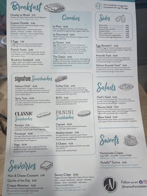 Menu photo 4 Nanou Las Olas Fort Lauderdale, FL Menu photo 4 Nanou Las Olas Fort Lauderdale, FL