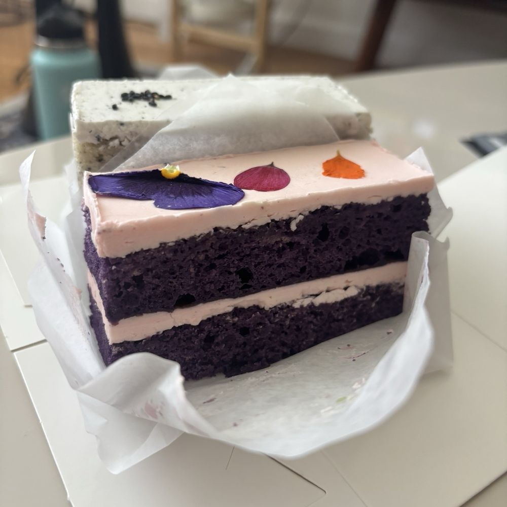 Flouring Cake Shop - Ube Coconut 1 pc. - Patisserie/Cake Shop Near Me - Los Angeles, California Flouring Cake Shop - Ube Coconut 1 pc. - Patisserie/Cake Shop Near Me - Los Angeles, California
