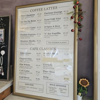 Leaflet Coffee House - Menu june 2026 - Coffee & Tea Near Me - Monterey Park, California