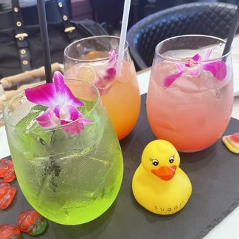 Sugar Factory - My mimosas drink - yes I drank all three - American Near Me - Honolulu, Hawaii Sugar Factory - My mimosas drink - yes I drank all three - American Near Me - Honolulu, Hawaii