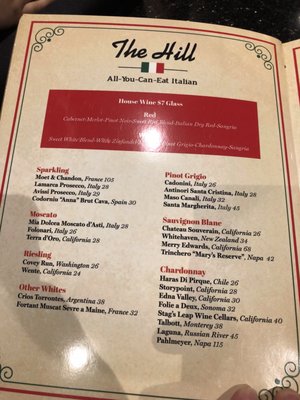 Menu photo 4 The Hill Italian Restaurant Springfield, MO