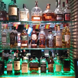 Shooters Sports Cafe - Great selection on the back bar