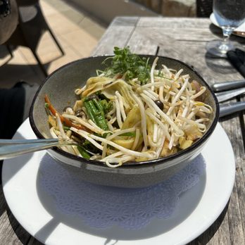 Roy's at Pebble Beach - Thai style rice noodle bowl- tasted great and filling - Asian Fusion Near Me - Pebble Beach, California Roy's at Pebble Beach - Thai style rice noodle bowl- tasted great and filling - Asian Fusion Near Me - Pebble Beach, California