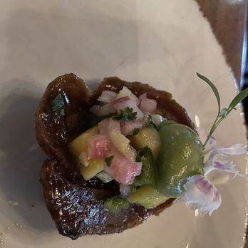Casi Cielo - Tostada pork belly.. s symphony in my mouth!! Ohhhh my Goddie toooo Hottie!!!! - Cocktail Bars Near Me - Atlanta, Georgia