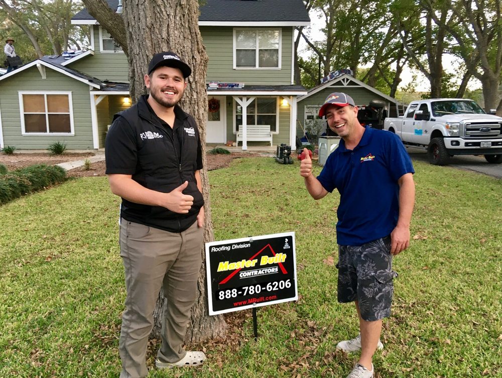 Slide of Master Built Roofing