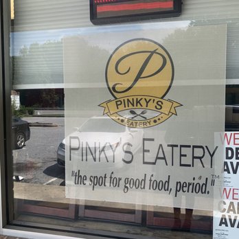 Pinky's Eatery - a sign in the window - Southern Near Me - Owings, Maryland Pinky's Eatery - a sign in the window - Southern Near Me - Owings, Maryland