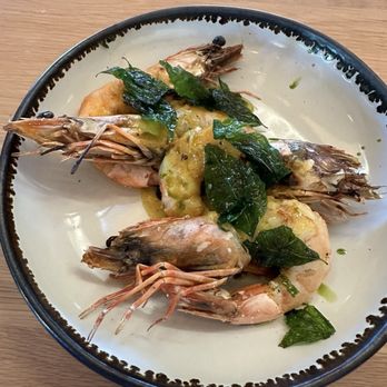 Bear at Stanly Ranch - TIGER PRAWNS ember roasted, vadouvan butter, lime - New American Near Me - Napa, California