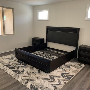 Mathis Home - Bedroom set, Rug - Furniture Stores Near Me - Indio, California