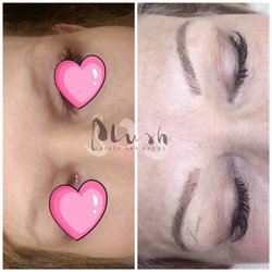 Plush 303 Beauty - 3D Microblading before and after.
