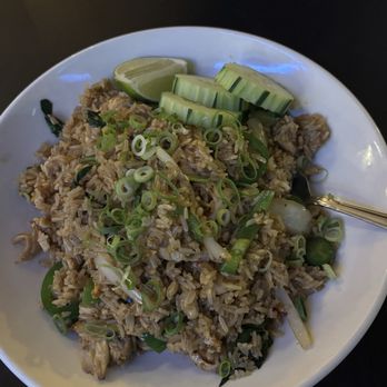 Thai Spoon & Sushi - Spicy Basil Fried Rice - Sushi Bars Near Me - Chicago, Illinois Thai Spoon & Sushi - Spicy Basil Fried Rice - Sushi Bars Near Me - Chicago, Illinois
