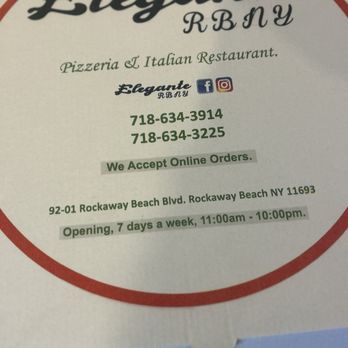 Elegante Restaurant - Pizza Near Me - Rockaway Beach, New York Elegante Restaurant - Pizza Near Me - Rockaway Beach, New York