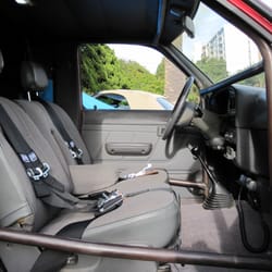 Autopower Industries - Roll cage in a 93 Toyota Truck.