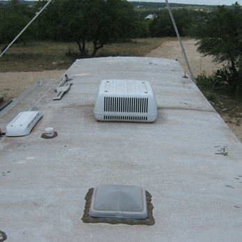 David's Repair Service - 1. On a 40' Abel Heritage Travel Trailer. Old rubber roof in need of replacement. - RV Repair Near Me David's Repair Service - 1. On a 40' Abel Heritage Travel Trailer. Old rubber roof in need of replacement. - RV Repair Near Me