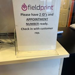 Boost Mobile - Instructions to let the sales rep know that you arrived