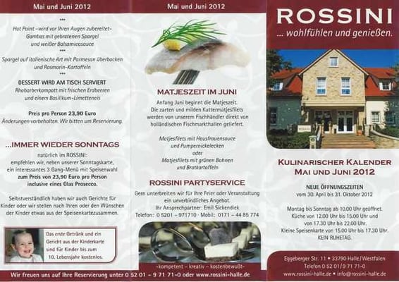 Menu photo 2 Rossini Halle (Westfalen), NW