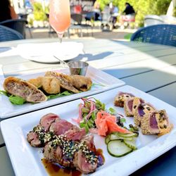 Parque 1055 - Mini surf n turf ~ Fresh Ahi Tuna + Prime Filet Mignon (The perfect starter)