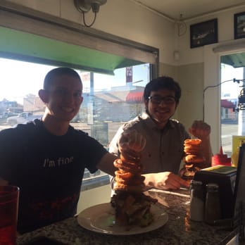 Beefy's - Two regulars Jacob and Cruz enjoying the moo the cluck and the oink!! - Diners Near Me - Reno, Nevada Beefy's - Two regulars Jacob and Cruz enjoying the moo the cluck and the oink!! - Diners Near Me - Reno, Nevada
