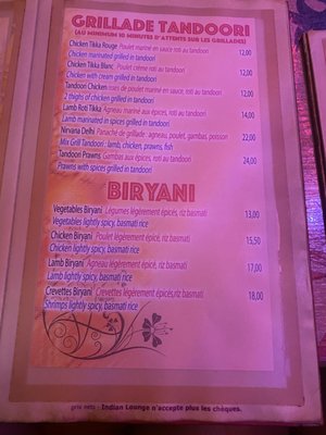 Menu photo 6 Indian Lounge Nice, 06