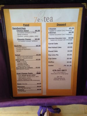Menu photo 8 ZenTea Chamblee, GA