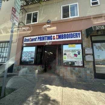 Instant Printing And  Embroidery - Outside - Embroidery & Crochet Near Me - San Diego, California