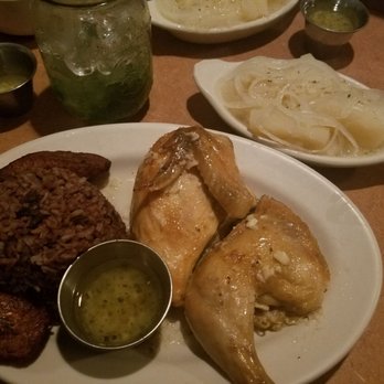 Cuban Diner - Great Mojito Chicken with mojo sauce, moros, yucas, and maduros with a skinny Mojito. - Cuban Near Me - Marietta, Georgia Cuban Diner - Great Mojito Chicken with mojo sauce, moros, yucas, and maduros with a skinny Mojito. - Cuban Near Me - Marietta, Georgia
