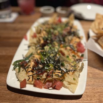 Yard House - Ahi Poke Nachos - Bars Near Me - San Antonio, Texas Yard House - Ahi Poke Nachos - Bars Near Me - San Antonio, Texas