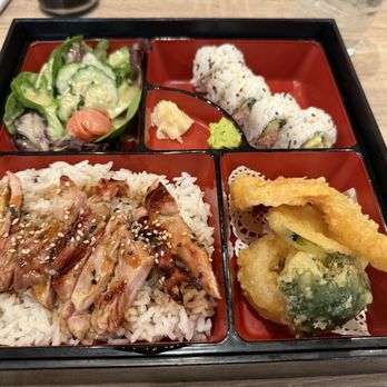Denma Sushi & Ramen - Chicken Terriyaki Bento box - Sushi Bars Near Me - Centennial, Colorado