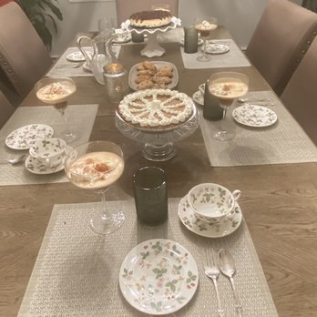 Chef Trevor Ganzi - Dessert for the after party - Personal Chefs Near Me