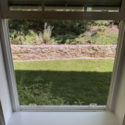 Utah Window Screens - New screen overlooking the garden.