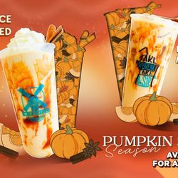 Windmill Tea House - Seasonal Drink: Pumpkin Spice Milk Tea and Ice Blended
