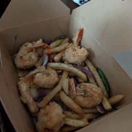 Dry rub prawns Dry rub prawns
