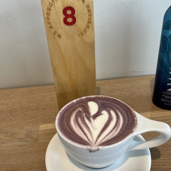 Upper Left Roasters - Ube Latte - Coffee & Tea Near Me - Portland, Oregon Upper Left Roasters - Ube Latte - Coffee & Tea Near Me - Portland, Oregon